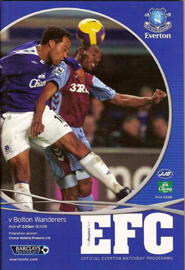 Everton FC v Bolton Wanderers FC